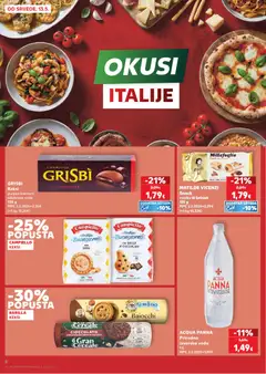 Kaufland - Slavonski Brod - Pregled kataloga iz trgovine Kaufland, vrijedi od 13.05.2026 | Stranica: 8 | Proizvodi: Keksi, Lješnjak, Voda, Barilla