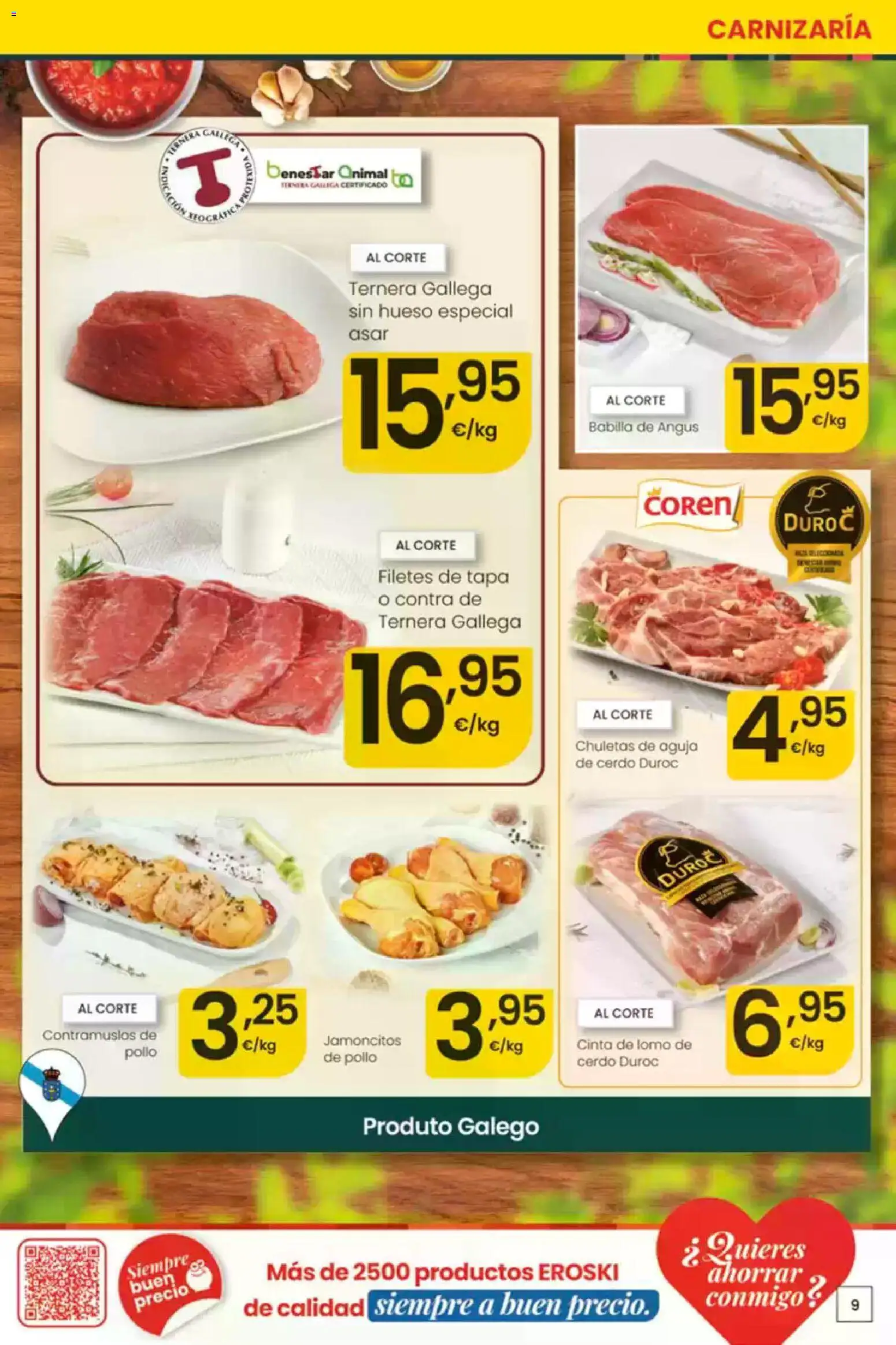 Eroski folleto │ válido desde el 30/07/2026 | Página: 9 | Productos: Cerdo