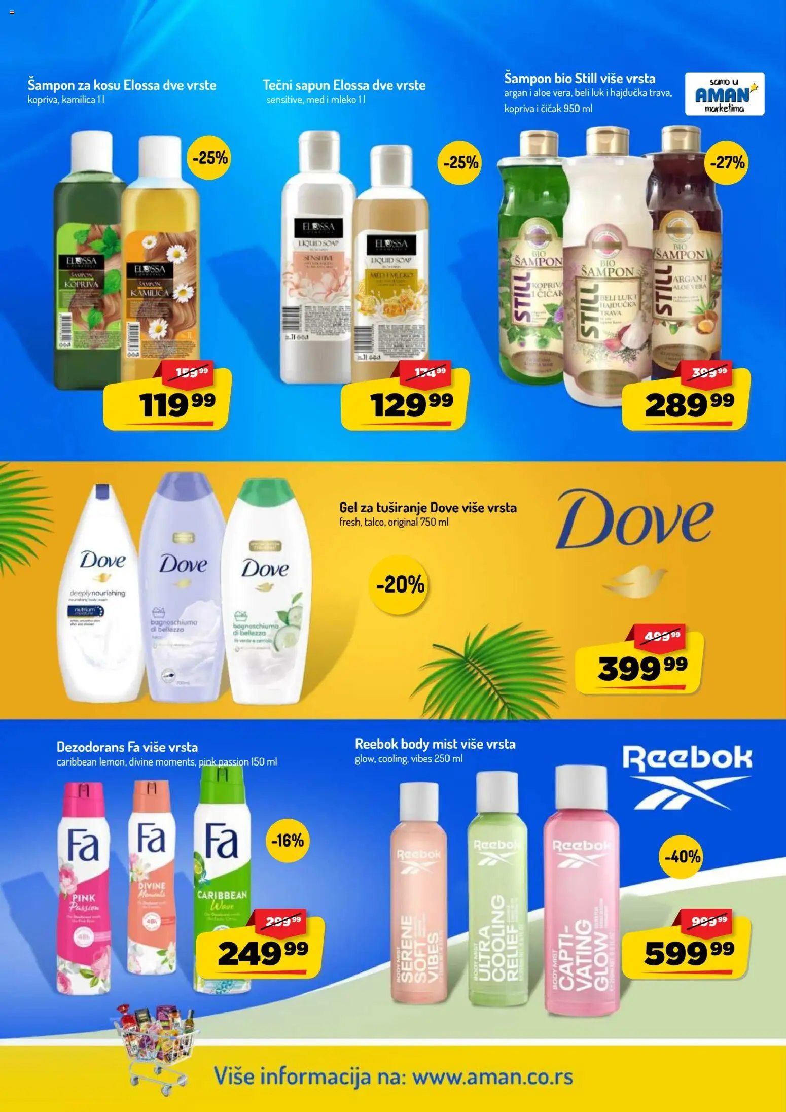 Aman katalog - važi od 03.08.2026 | Strana: 36 | Proizvode: Tečni sapun, Šampon, Mleko, Dezodorans