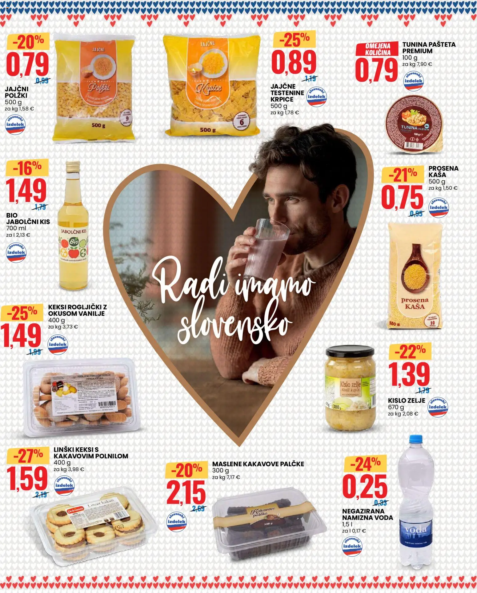 Novi Eurospin katalog ponudbe – veljaven od 13.08.2026 | Stran: 4 | Izdelki: Tuna, Pašteta, Kis, Jabolčni kis