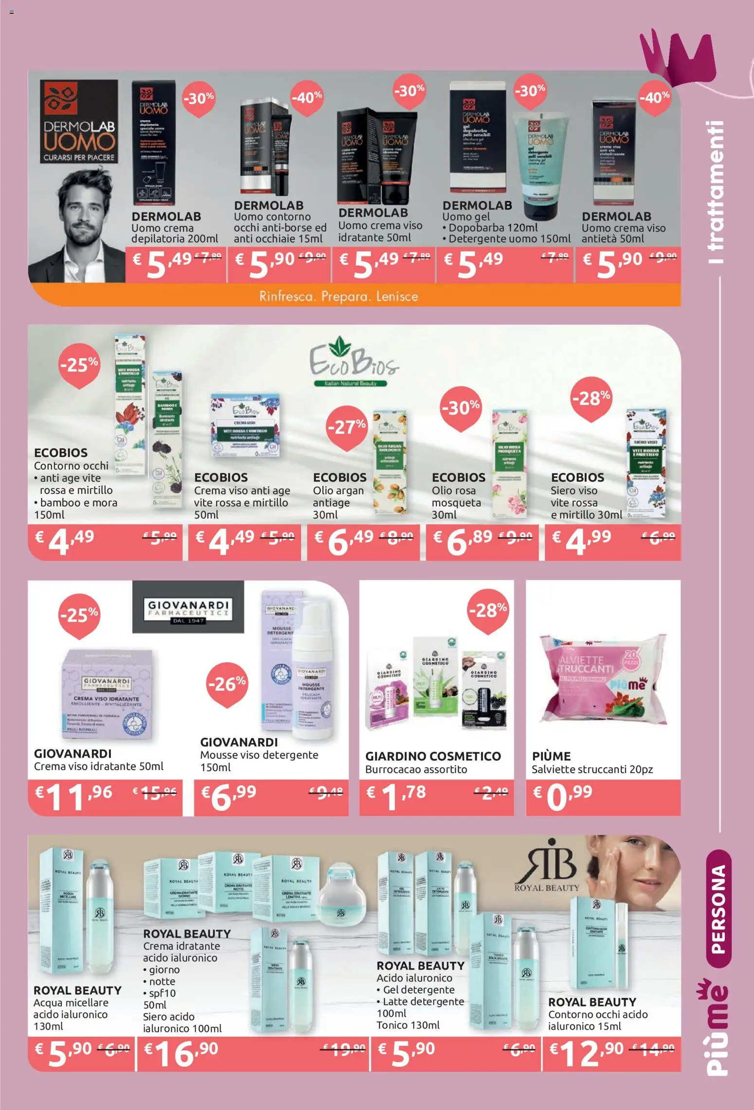 Volantino IperSoap del 13/07/2026 | Pagina: 21 | Prodotti: Acqua micellare, Salviette struccanti, Detergente, Crema viso