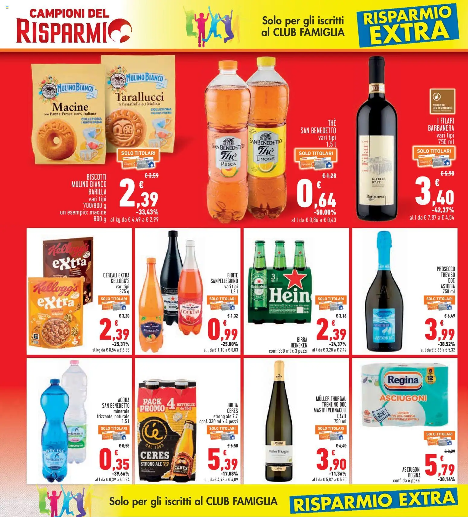 Volantino Conad del 02/07/2026 | Pagina: 4 | Prodotti: Cereali, Panna, Prosecco, Ceres