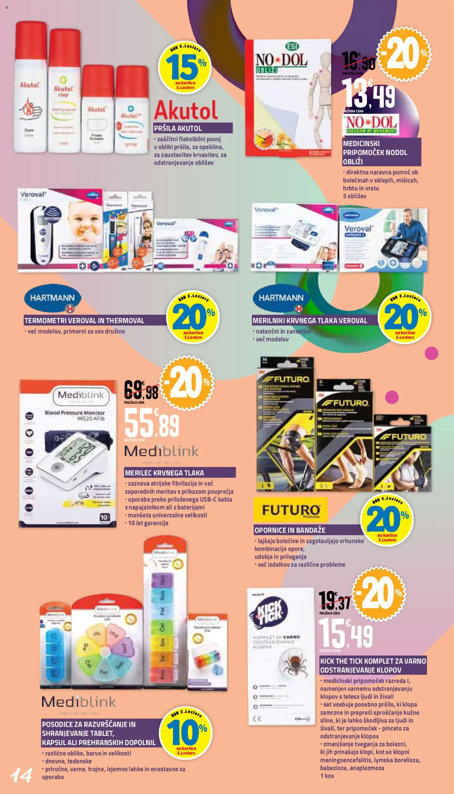 Novi E.leclerc katalog ponudbe – veljaven od 04.09.2026 | Stran: 14 | Izdelki: Monitor, Kos