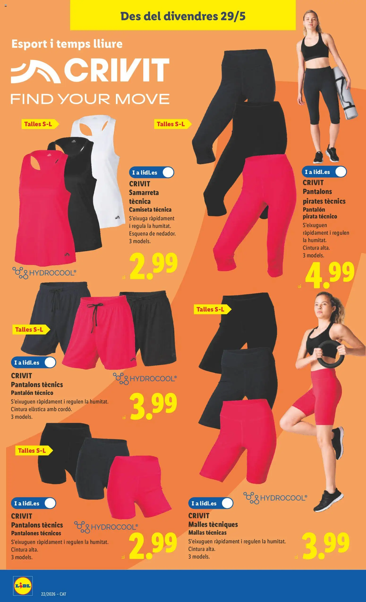 Lidl folleto de bazar │ válido desde el 25.05.2026 | Página: 28 | Productos: Pantalones