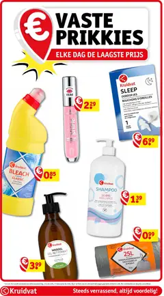 Kruidvat folder week 31 - Voorbeeld van een folder van Kruidvat, geldig van 28-07-2026 | Pagina: 34 | Producten: Tonic, Gel, Lipgloss, Shampoo