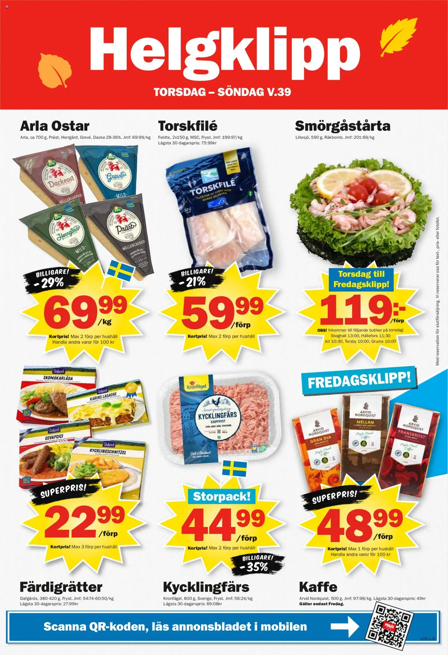Pekås reklamblad aktuell från 21/09/2026 | Sida: 8