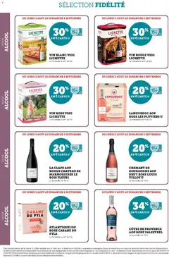 Hyper U - Prévisualisation de Hyper U - Ma sélection Carte U Aout valide à partir de 03/08/2026 | Page: 26 | Produits: Vin blanc, Vin rouge, Vin rosé, Bourgogne