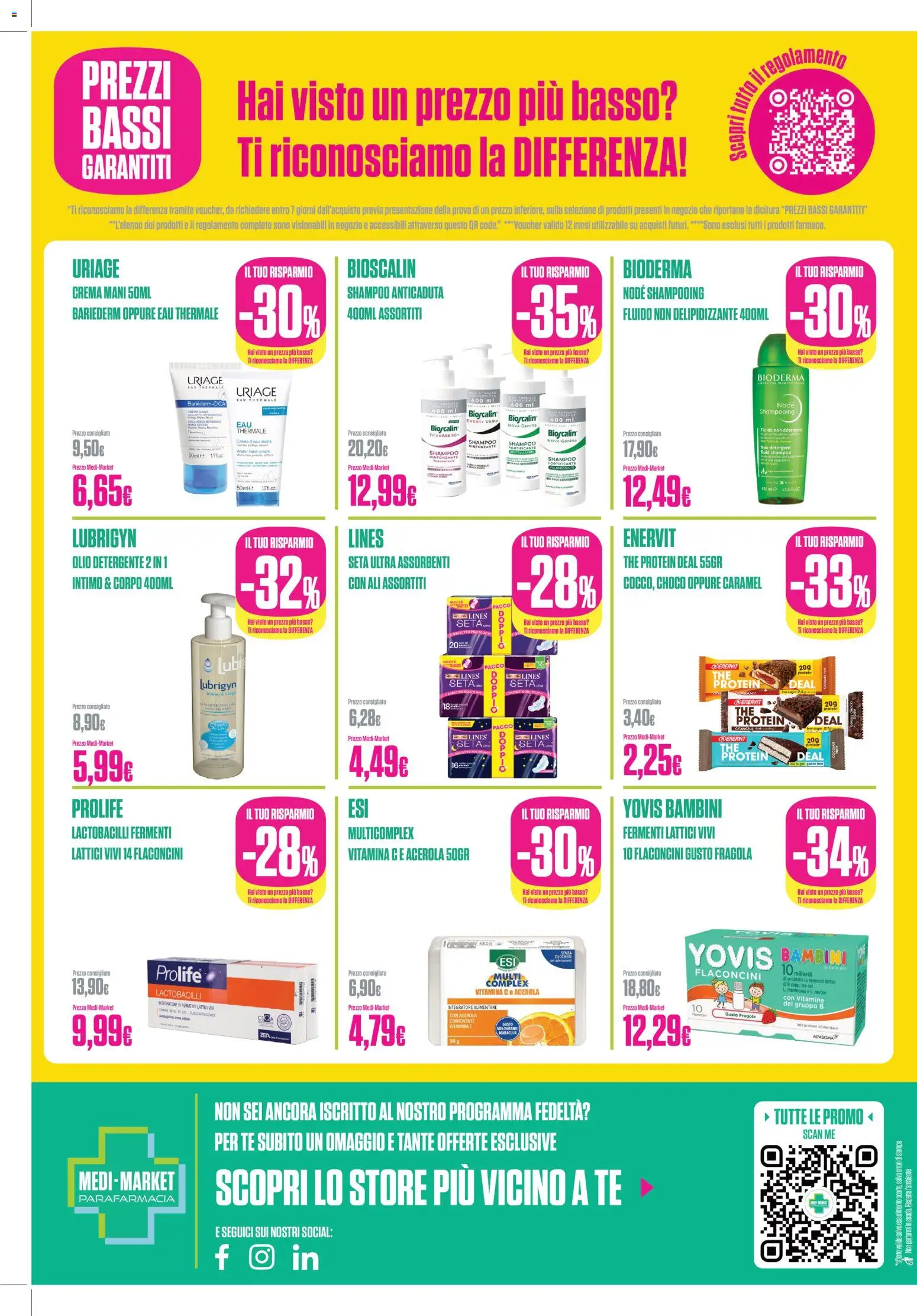 Volantino Medi Market del 01/10/2026 | Pagina: 4 | Prodotti: Cerotti riscaldanti, Crema, Cerotti, Sciroppo
