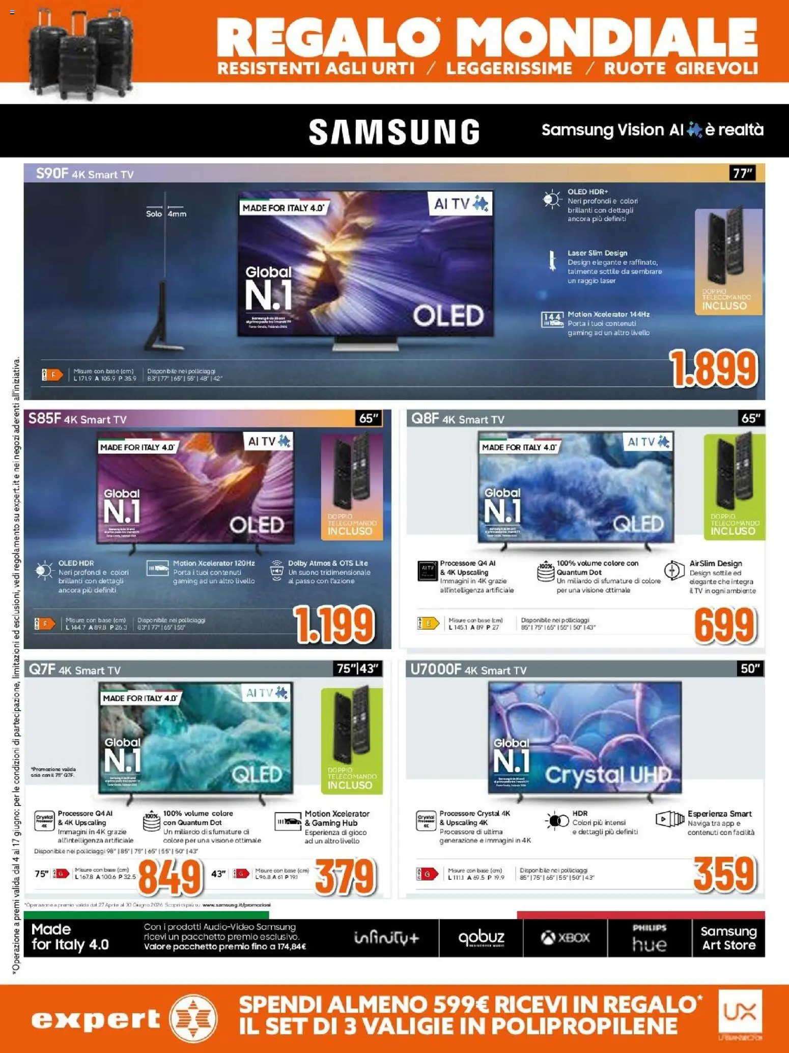 Volantino Expert del 04.06.2026 | Pagina: 7 | Prodotti: smart TV, Xbox, Gioco, Samsung