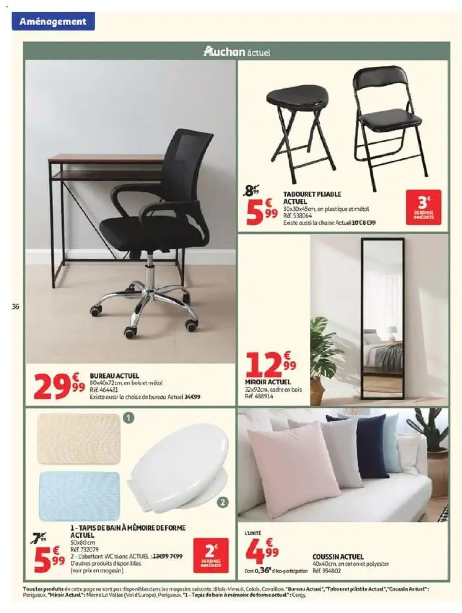 {H1} | Page: 36 | Produits: Coton, Chaise, Tapis, Cadre