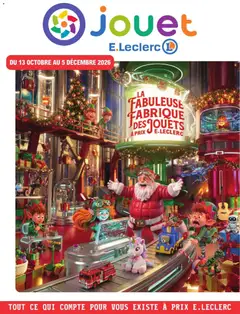 E.Leclerc - Prévisualisation de E.Leclerc Jouets de Noel valide à partir de 13/10/2026