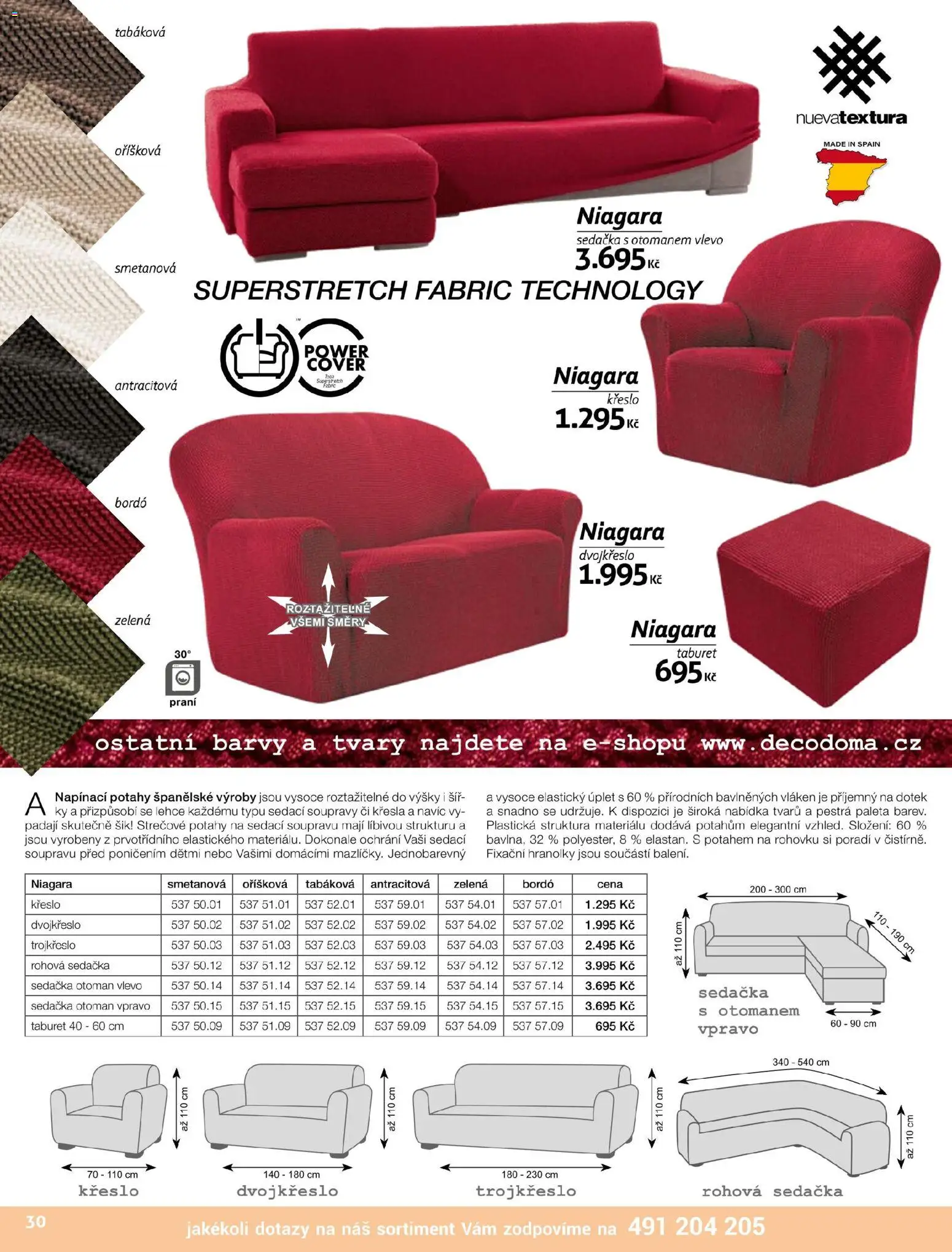 Decodoma katalog Vánoce 2026 od 04.10.2026 | Strana: 31 | Produkty: Křesla, Taburet, Křeslo, Barvy