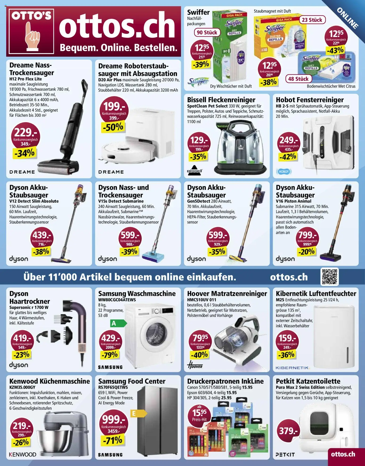 Otto's aktionen – gültig ab 07.04.2026 | Seite: 13 | Produkte: Navigation, Waschmaschine, HP, Staubsauger
