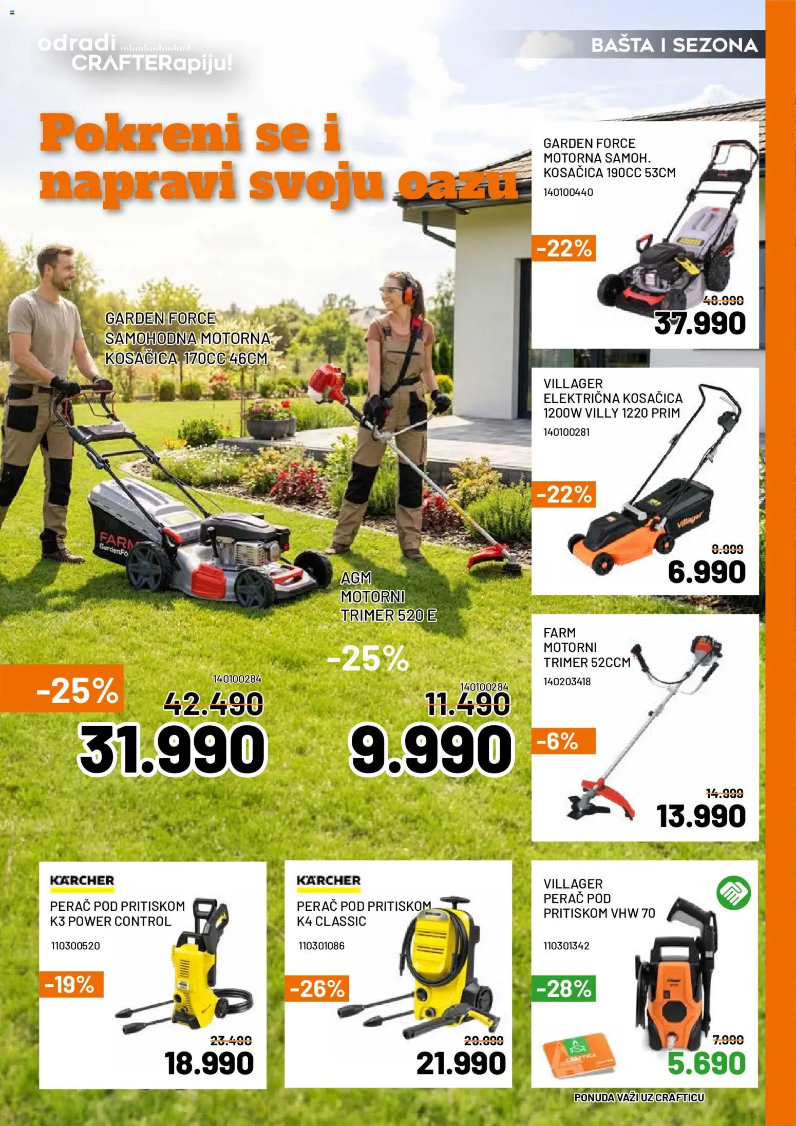 Crafter katalog - važi od 04.05.2026 | Strana: 2 | Proizvode: Trimer