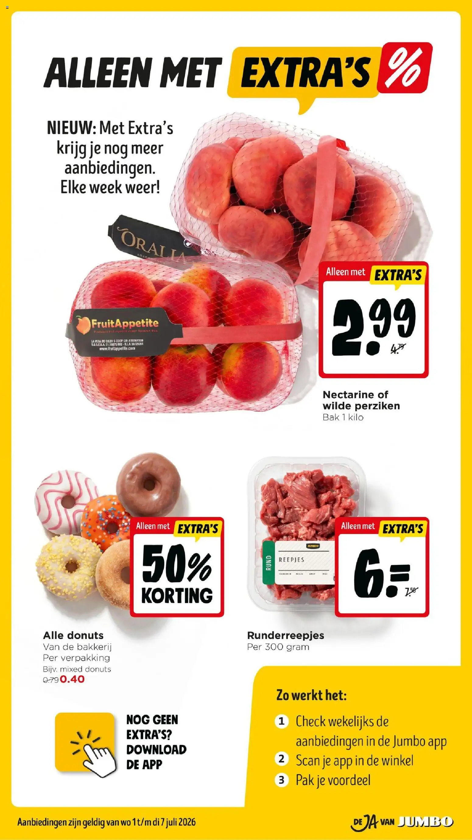 {H1} | Pagina: 6 | Producten: Donuts, Bakkerij, La, Perziken