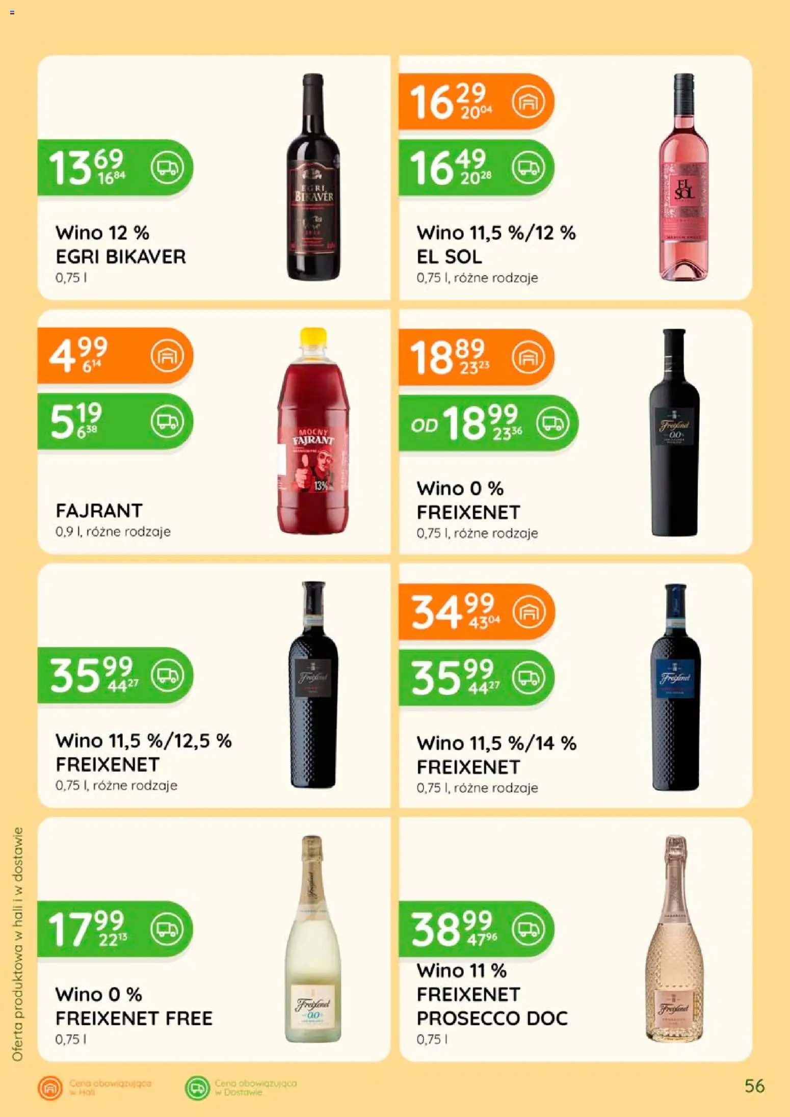 Eurocash gazetka - Katalog Alkoholowy od 01.08.2026 | Strona: 56 | Produkty: Wino, Prosecco, Sól