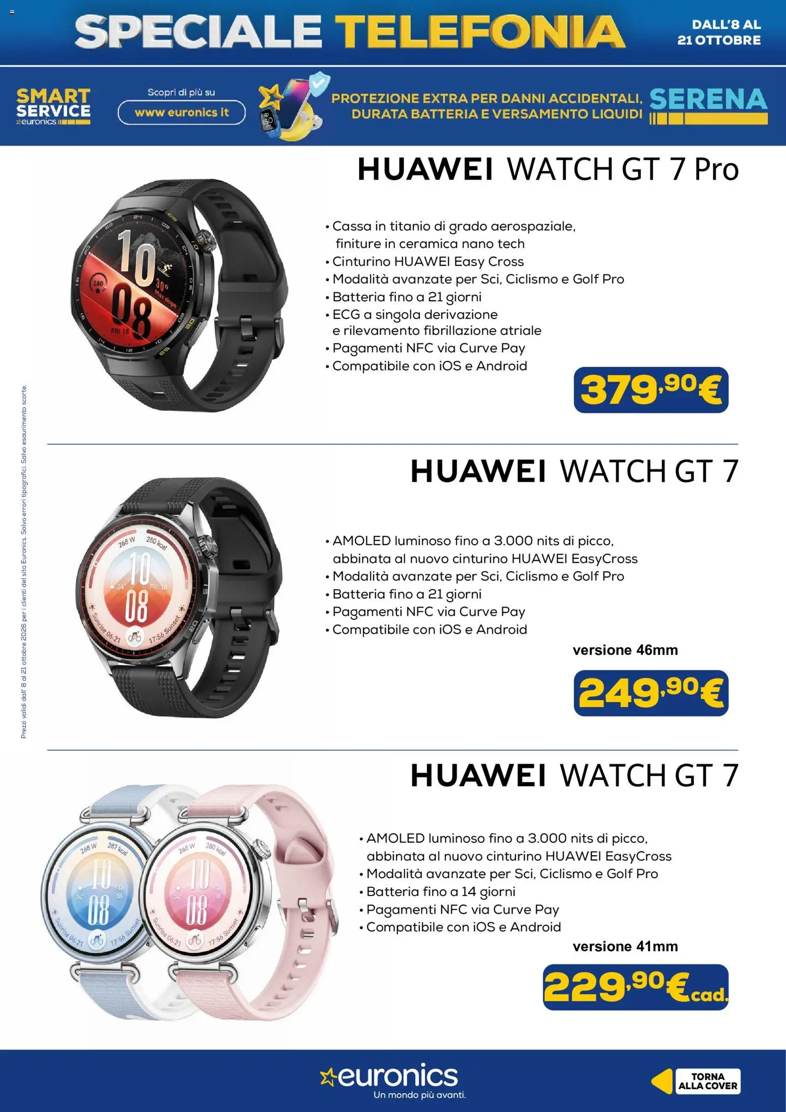 Volantino Euronics del 08/10/2026 | Pagina: 15 | Prodotti: Huawei, Batteria
