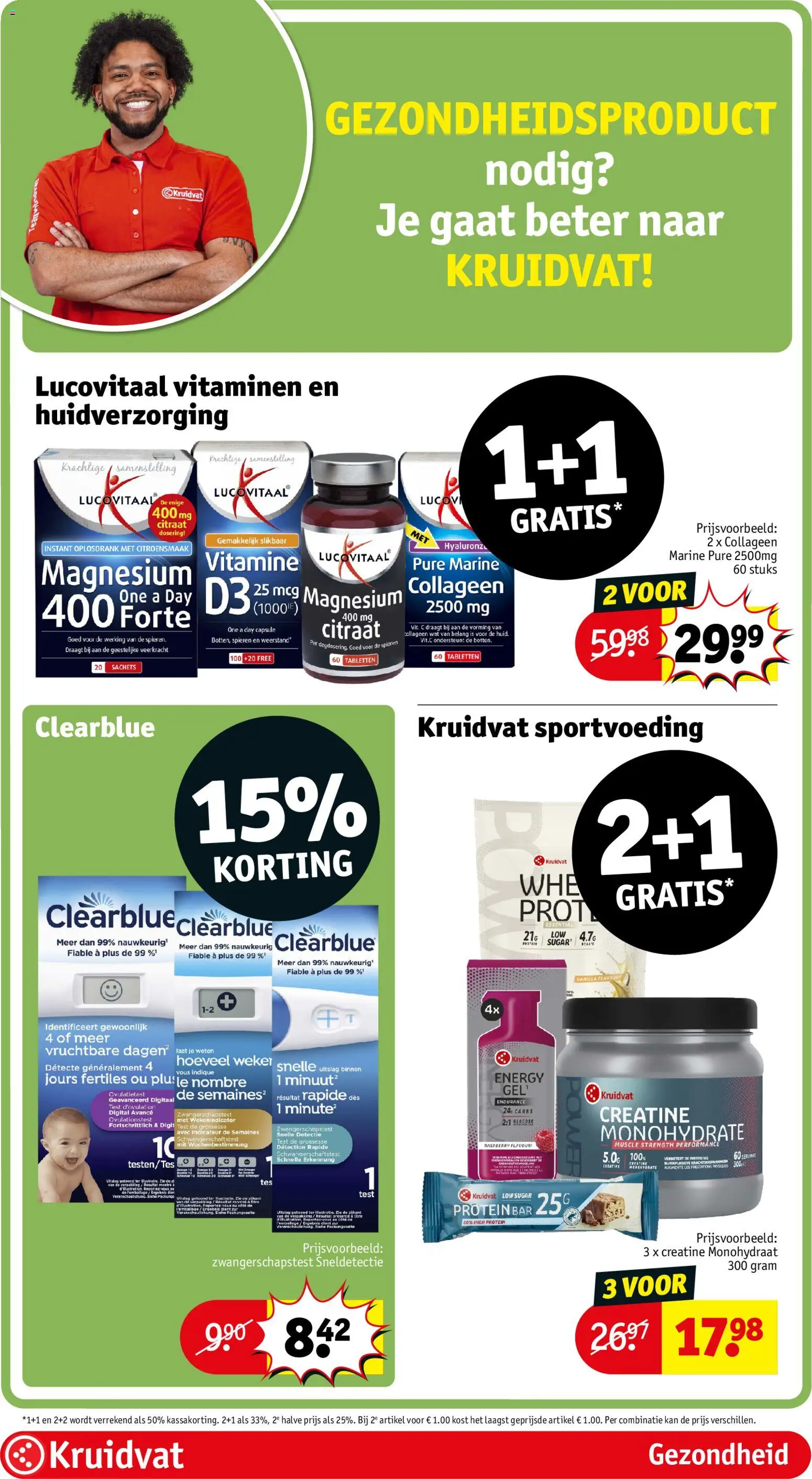{H1} | Pagina: 36 | Producten: Zwangerschapstest, Capsule, Kan