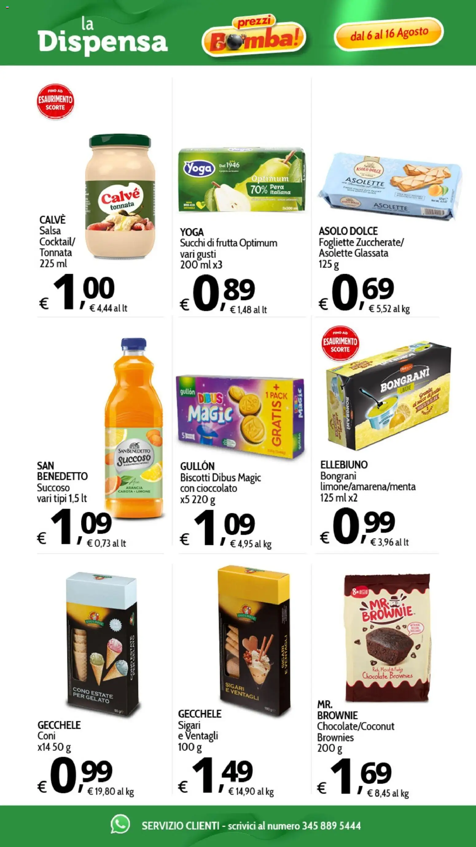 Volantino Primo Prezzo del 06/08/2026 | Pagina: 14