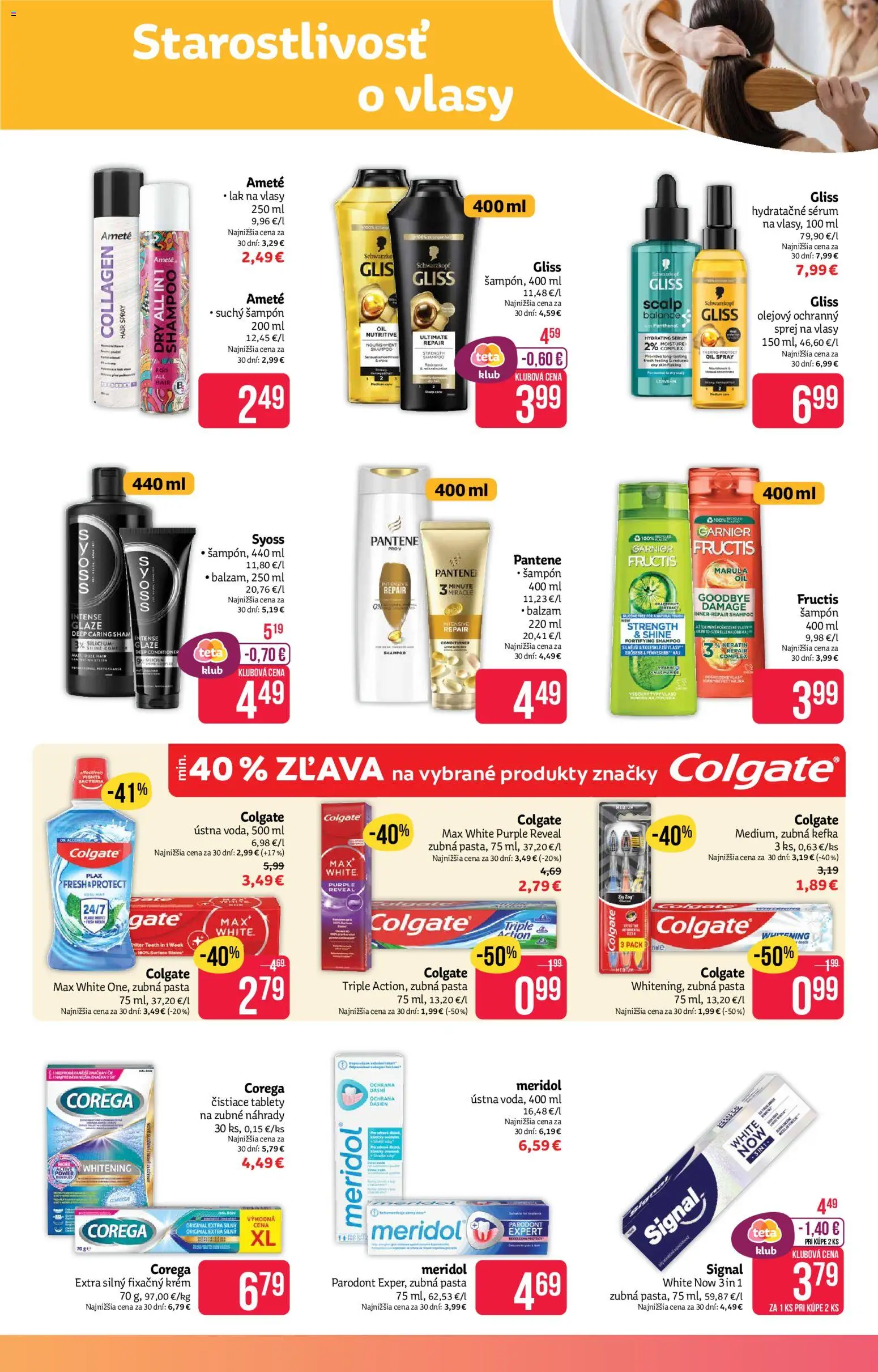 Aktuálny Teta drogerie leták od 20.07.2026 → Online akcie — page 8