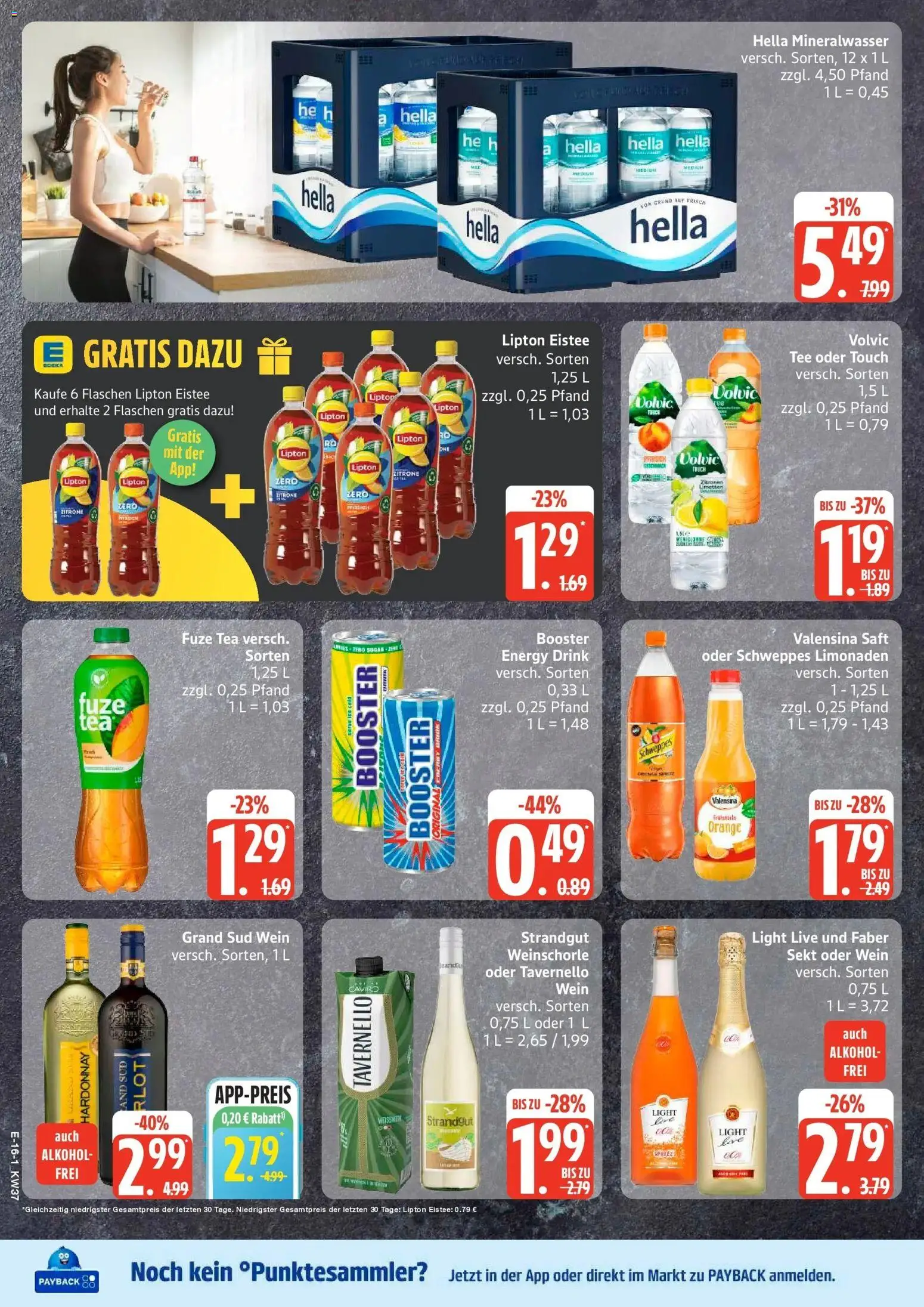 Edeka Prospekt Hemmoor (ab 07.09.2026) » Angebote Online | Seite: 18 | Produkte: Energy, Alkohol, Wein, Tee