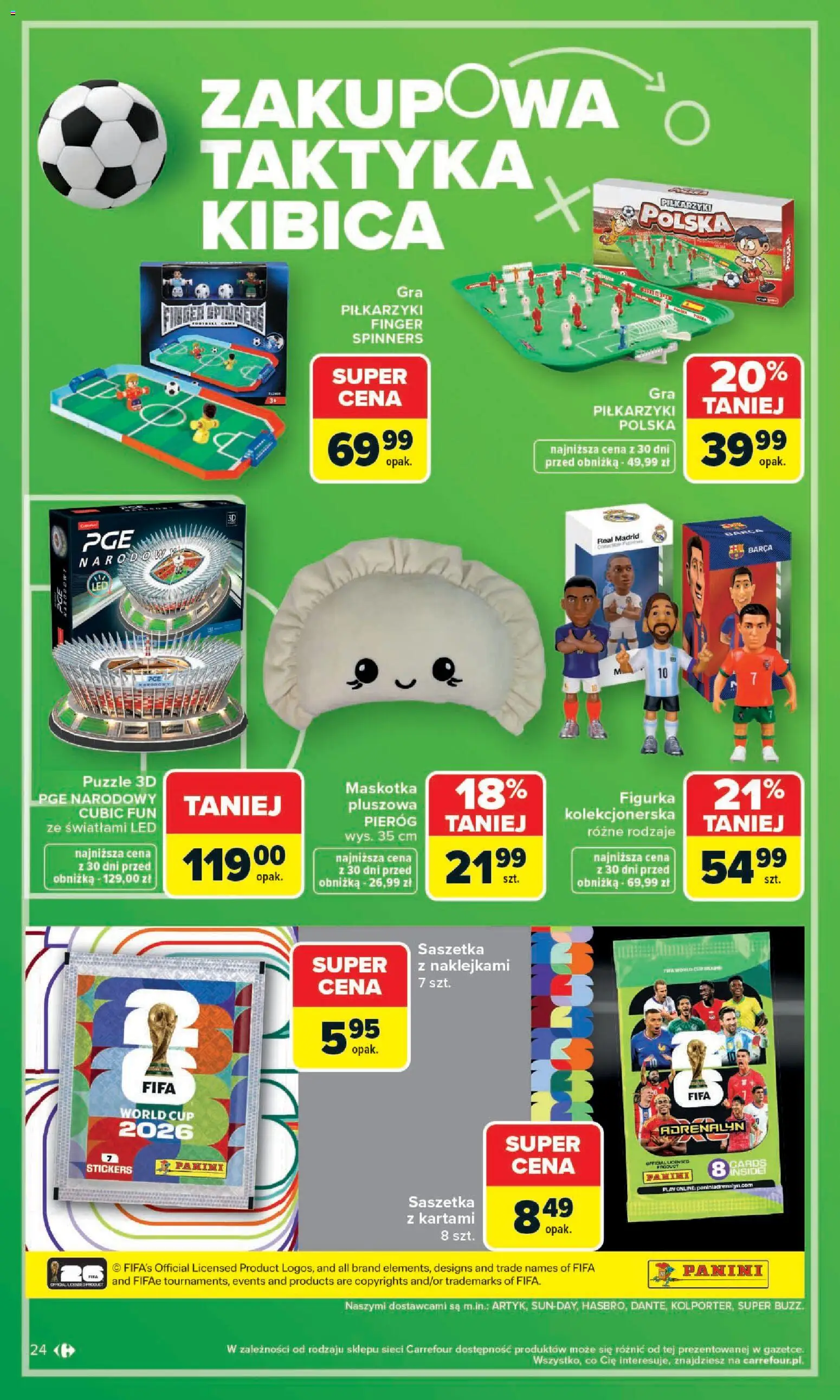 Carrefour gazetka - Zakupowa taktyka kibica od 01.06.2026 | Strona: 24