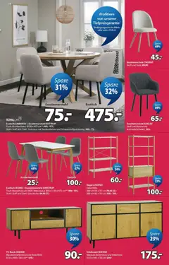 JYSK aktionen ab 23.06.2026 gültig | Seite: 14 | Produkte: Tisch, Regal, Stuhl, Sideboard