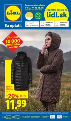 Lidl leták platný od 12.10.2026