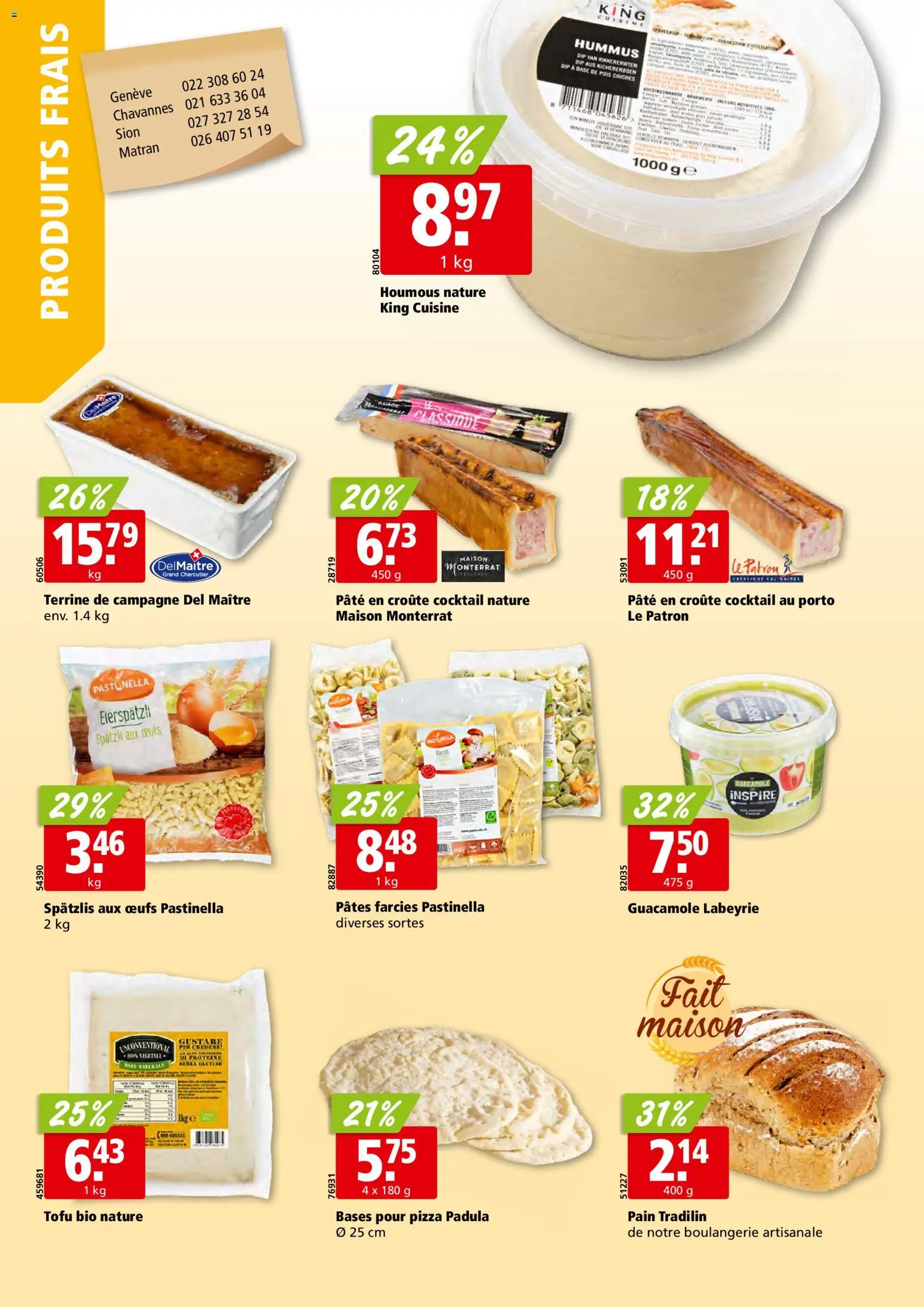 Aligro aktionen Chavannes, Matran, Genève, Sion – gültig ab 06.07.2026 | Seite: 12 | Produkte: Pizza