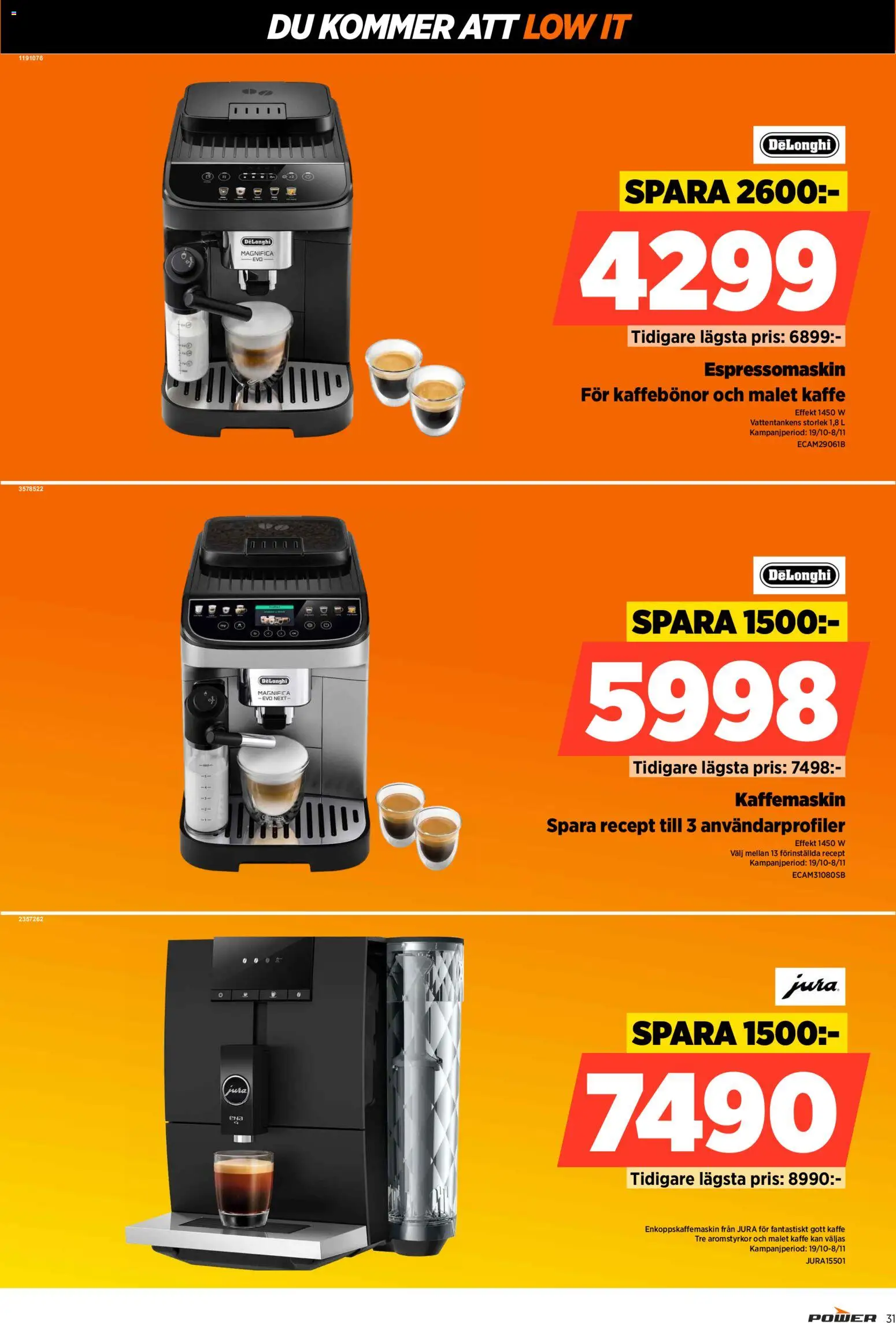 Power reklamblad aktuell från 19/10/2026 | Sida: 31