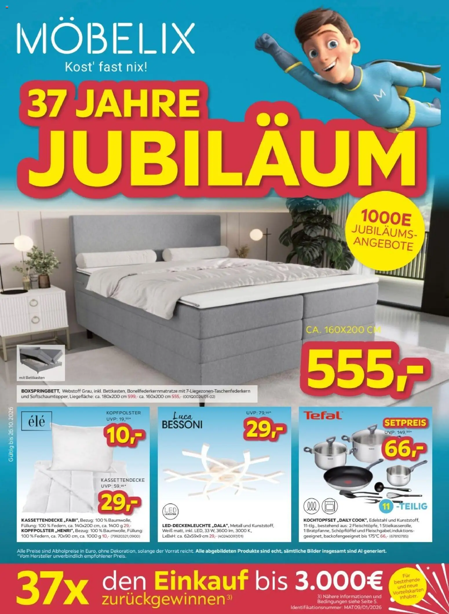 Möbelix JUBILÄUM gültig ab 20.10.2026 | Seite: 1