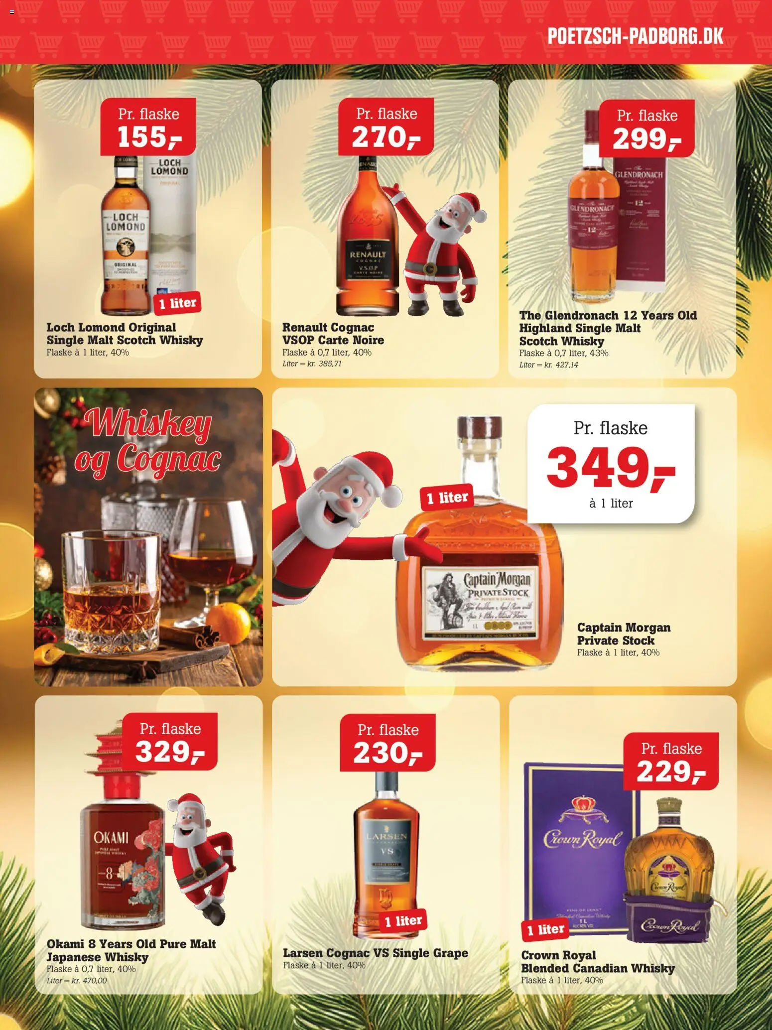 Poetzsch Padborg tilbudsavis – gyldig fra 29/10/2026 | Side: 32 | Produkter: Whisky, Captain Morgan
