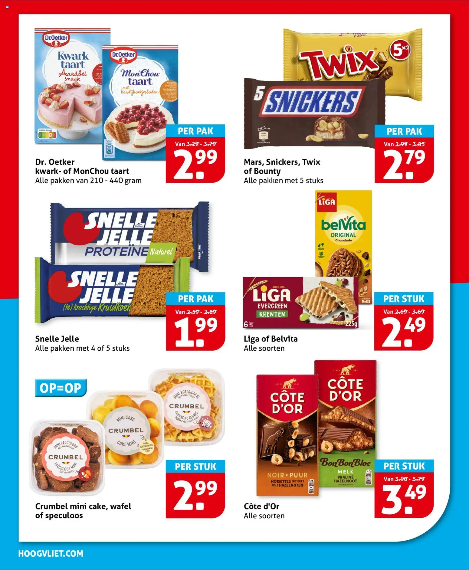 {H1} | Pagina: 22 | Producten: Melk, Kwark, Snickers, Aardbei