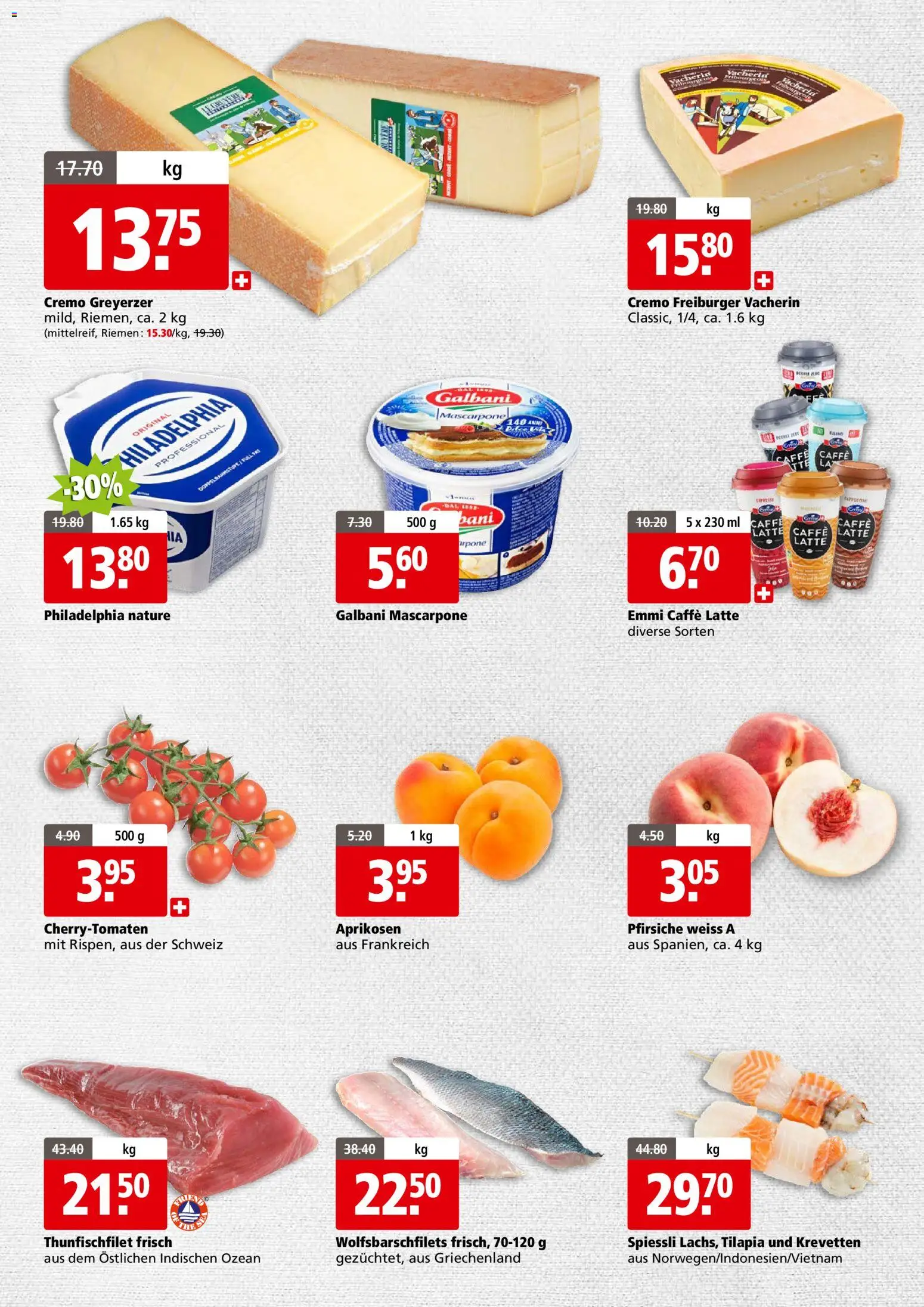Aligro aktionen Business Chavannes, Matran, Genf, Sitten – gültig ab 08.06.2026 | Seite: 2 | Produkte: Mascarpone