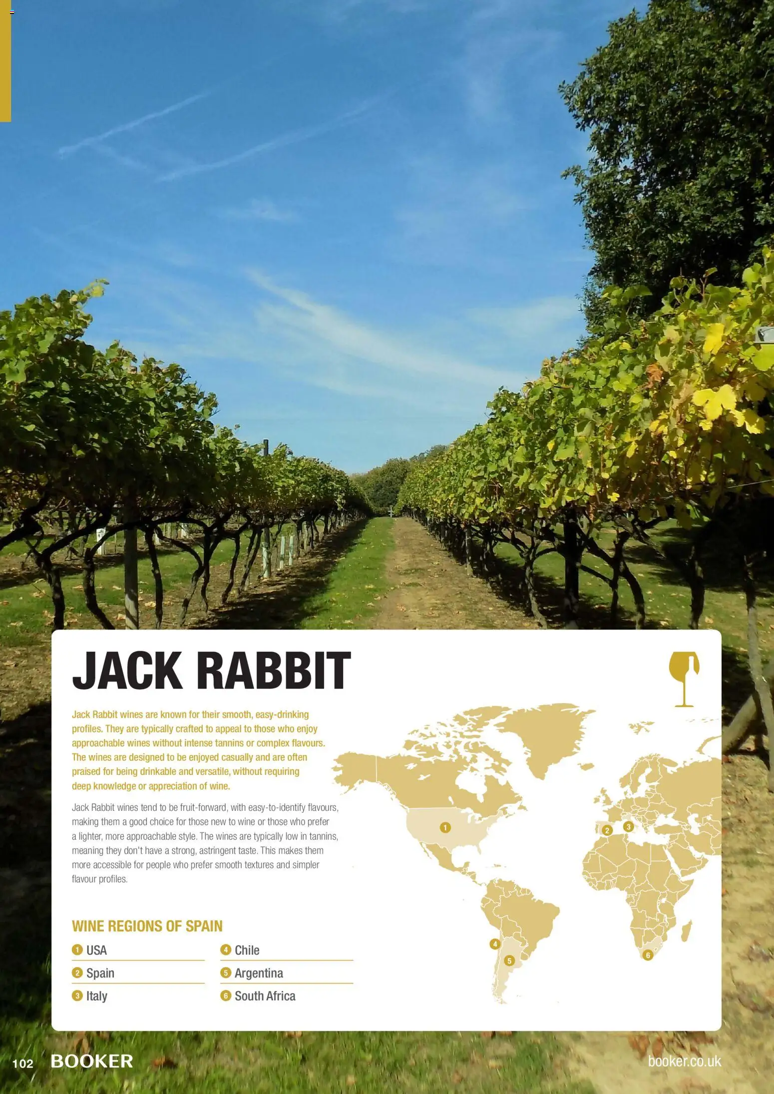 {H1} | Page: 102 | Products: Rabbit, Wine