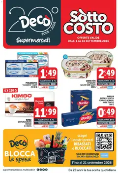 Anteprima del volantino Decò volantino valido a partire dal 01/09/2026
