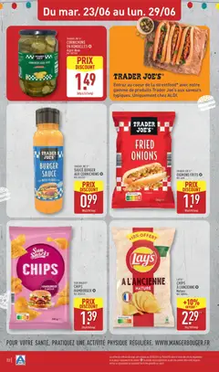Aldi - Prévisualisation de Aldi catalogue valide à partir de 23.06.2026 | Page: 24 | Produits: Oignons, Chips