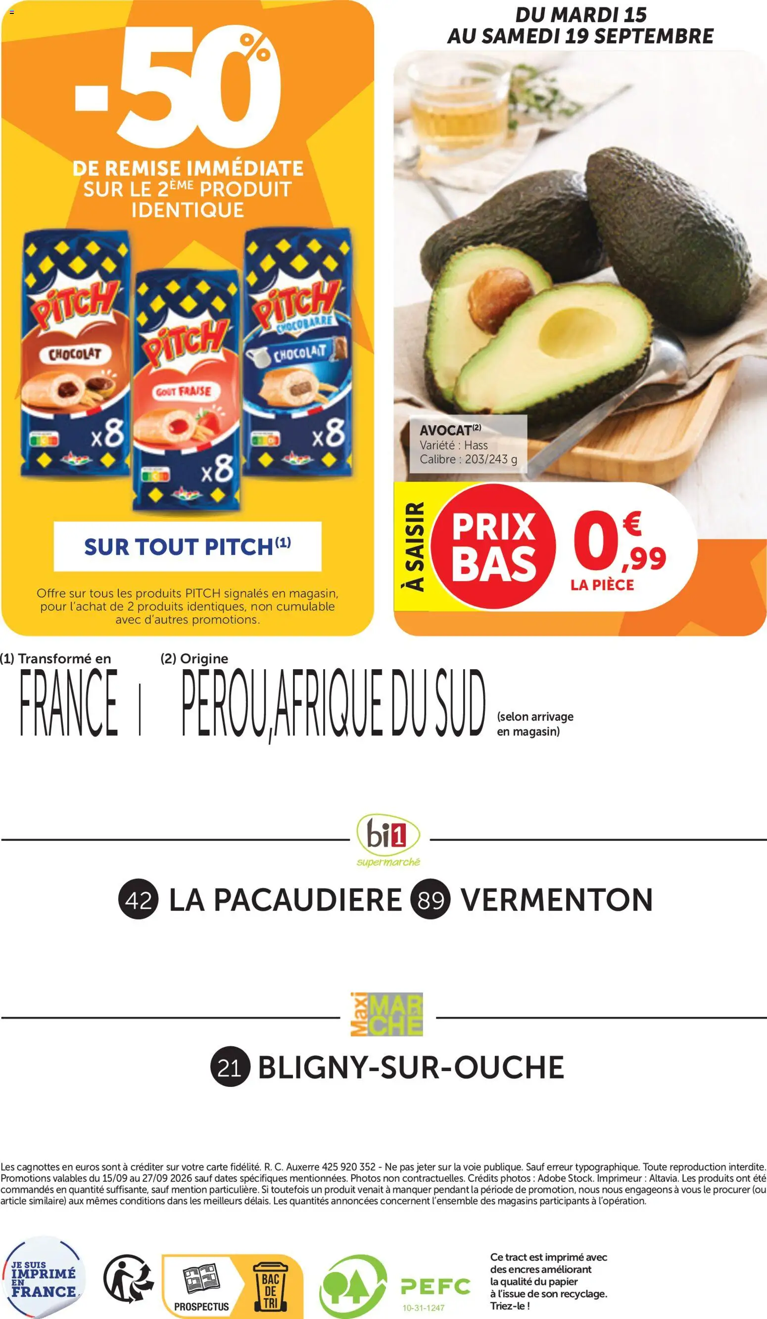 {H1} | Page: 24 | Produits: Fraise, Chocolat