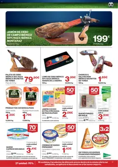 Vista previa El Corte Inglés ofertas válido desde el 01/07/2026 | Página: 17 | Productos: Queso, Jamón, Té, Cuna
