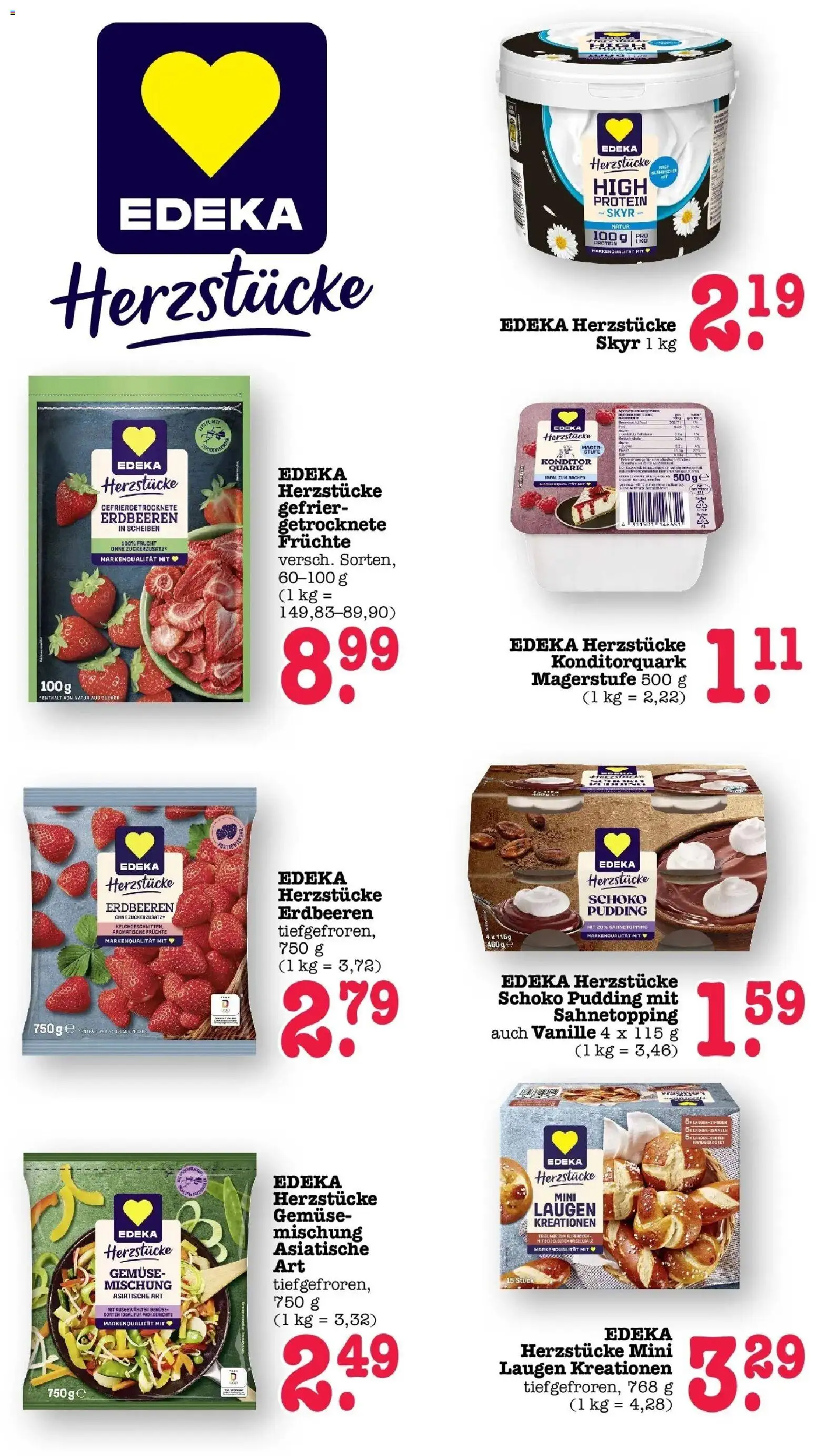 Edeka Prospekt Bühlertal (ab 07.09.2026) » Angebote Online | Seite: 32 | Produkte: Quark, Skyr, Gemüse, Zucker