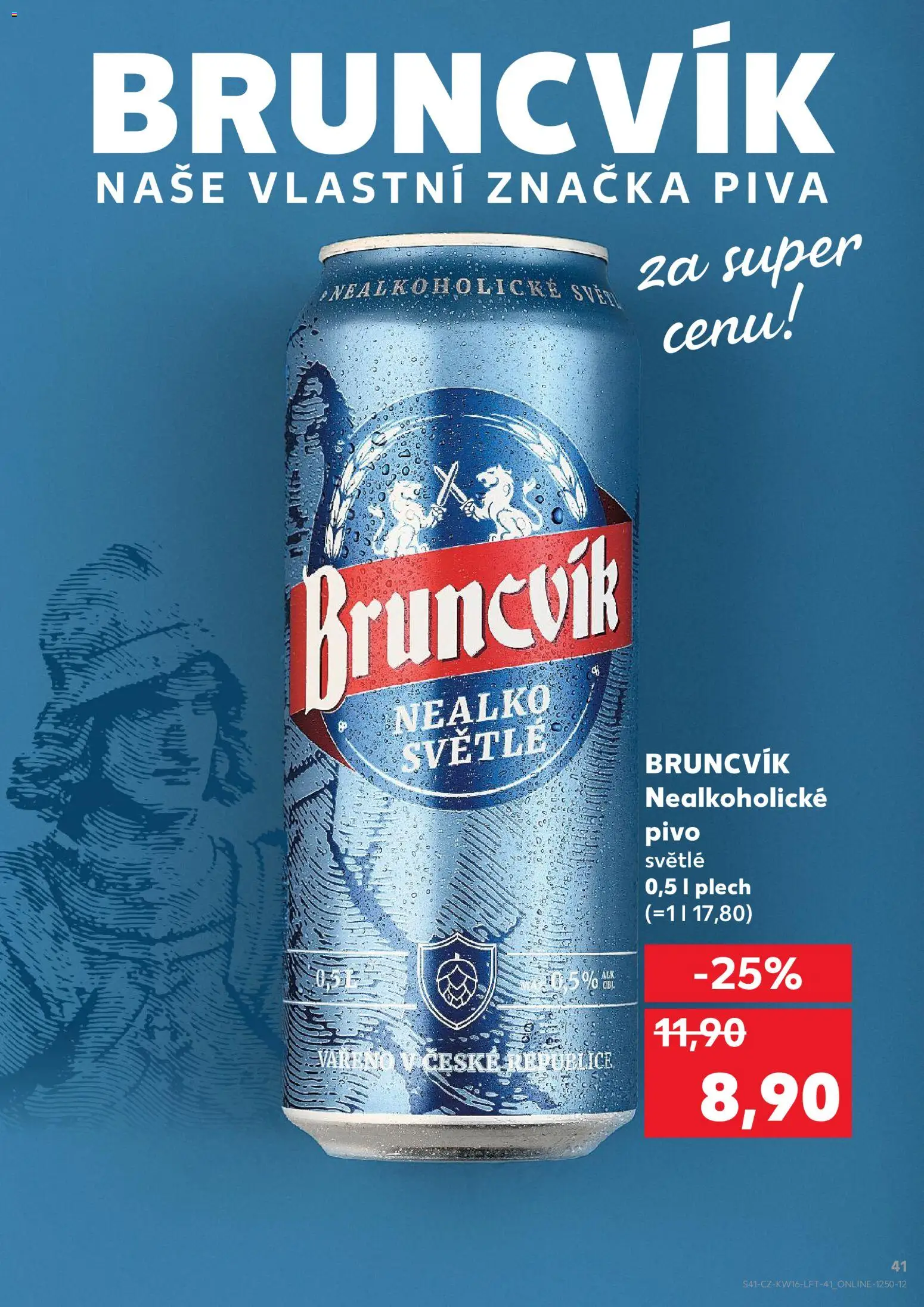 Kaufland leták od 15.04.2026 | Strana: 41 | Produkty: Pivo, Plech, Nealkoholické pivo