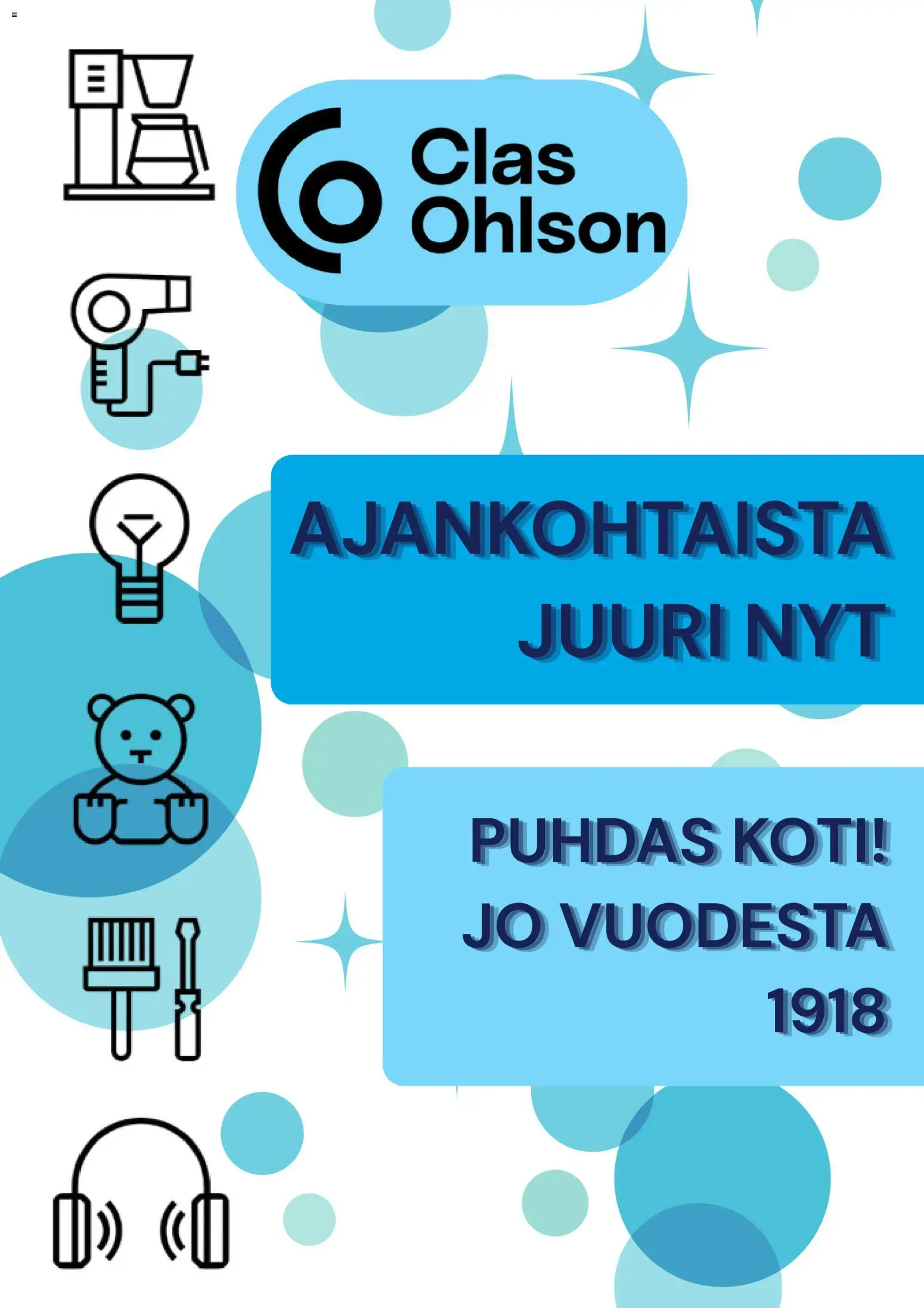 Clas Ohlson tarjoukset – voimassa 11/08/2026 alkaen | Sivu: 1