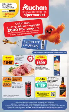 Auchan akciós újság - amely érvényes a következő dátumtól: 2026.09.03.