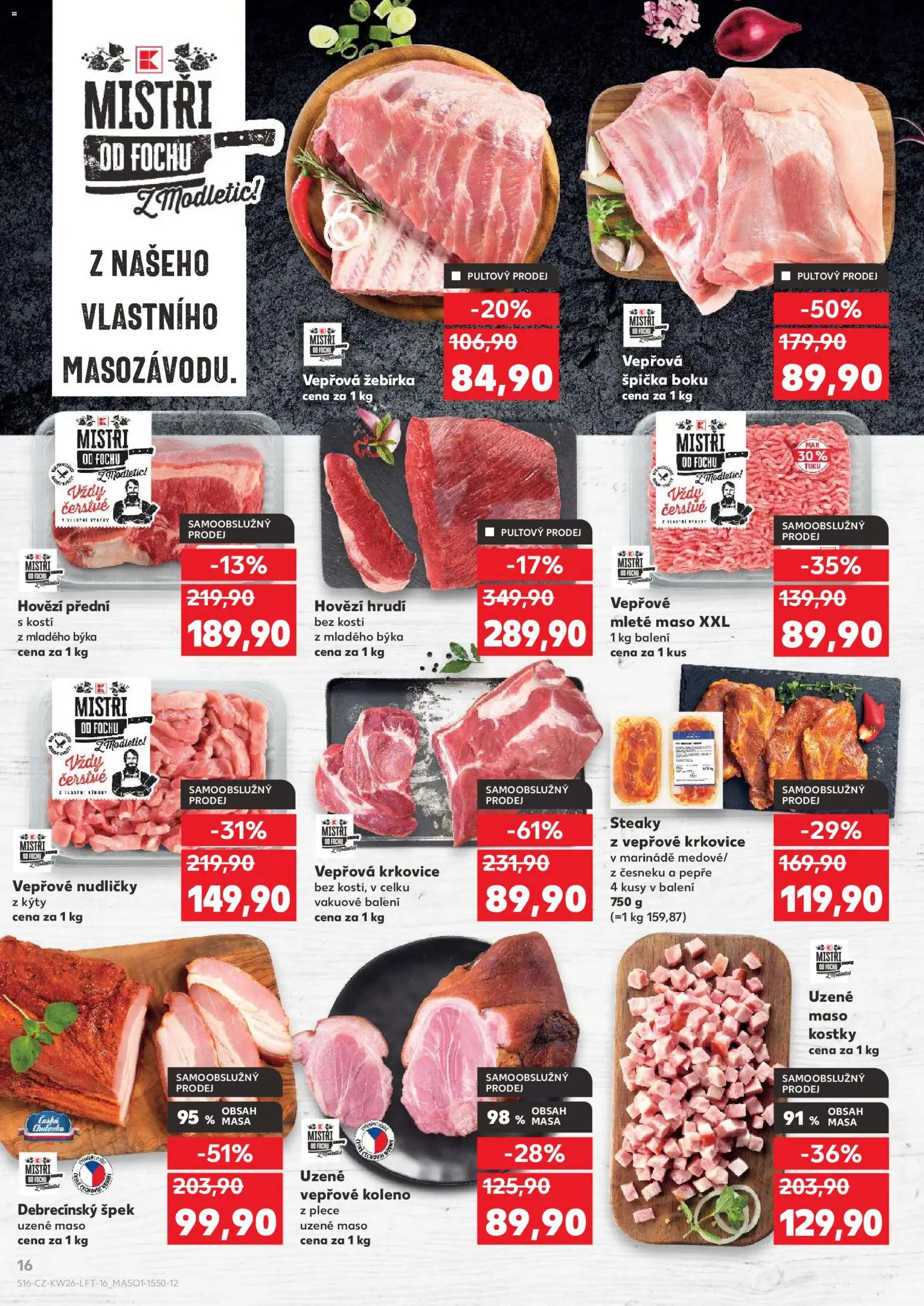 Kaufland leták - Praha 8 od 24.06.2026 | Strana: 16