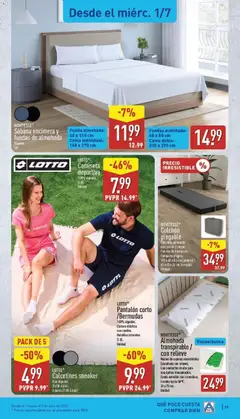 Vista previa NOVITESSE® Sábana encimera y fundas de almohada, Algodón. Set válido desde el 29/06/2026 | Página: 19