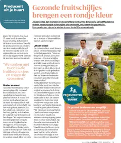 Carrefour Magazine - Voorbeeld van een folder van Carrefour, geldig van 11.06.2026 | Pagina: 19 | Producten: Thee, Oven, Was, Limoen