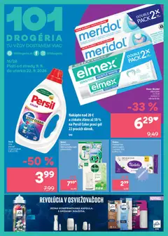 101 drogerie leták platný od 09.09.2026