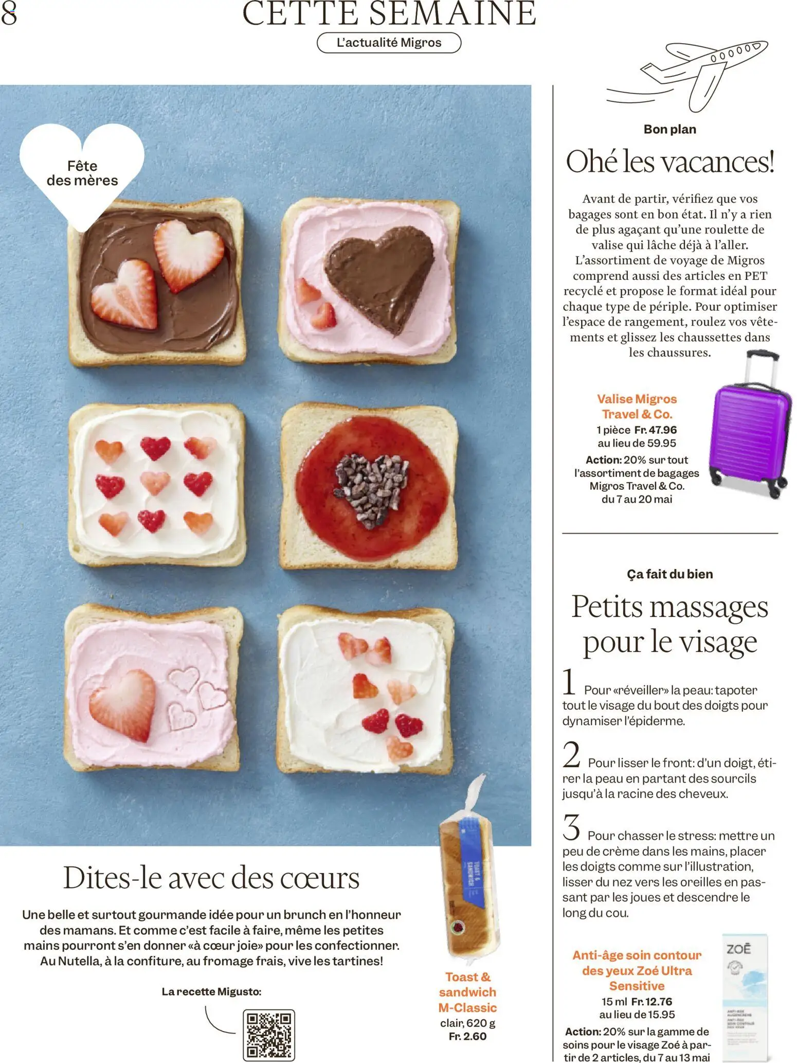 Migros aktionen Magazine FR – gültig ab 06.05.2026 | Seite: 8 | Produkte: Creme