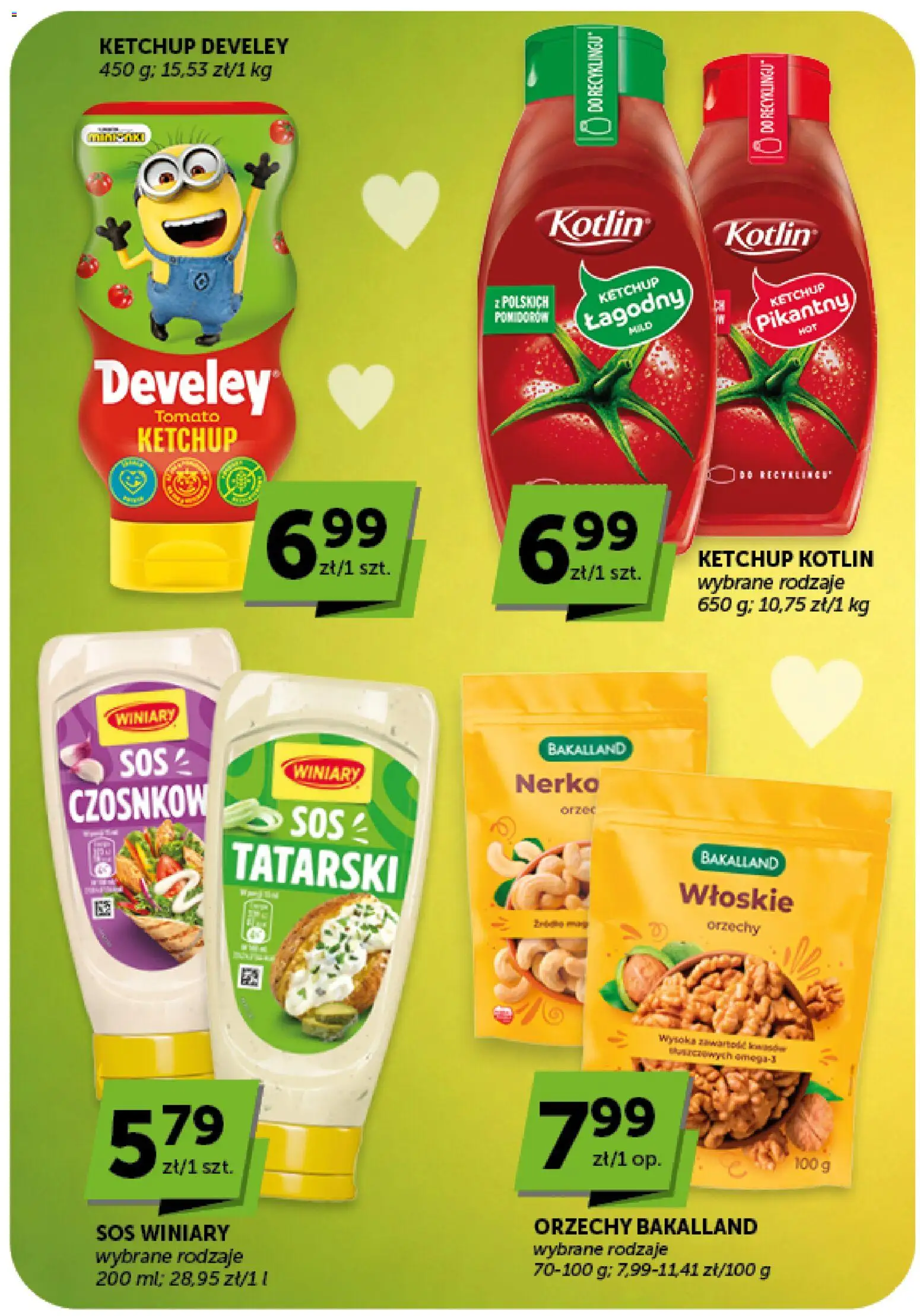 ABC gazetka od 10.09.2026 | Strona: 22 | Produkty: Ketchup, Ketchup kotlin, Ketchup develey, Orzechy