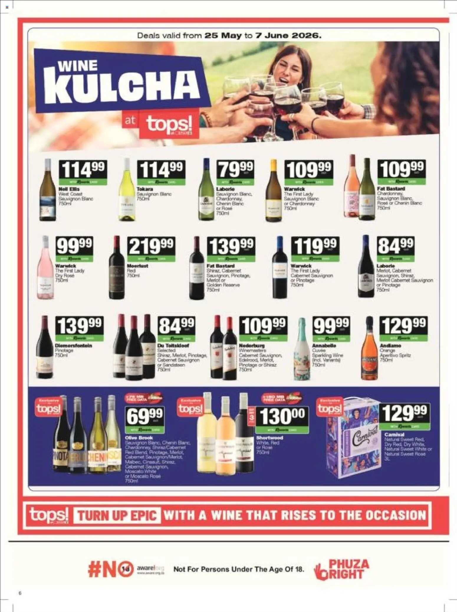 New KWIKSPAR catalogue – valid from 25.05.2026 | Page: 6 | Products: Wine